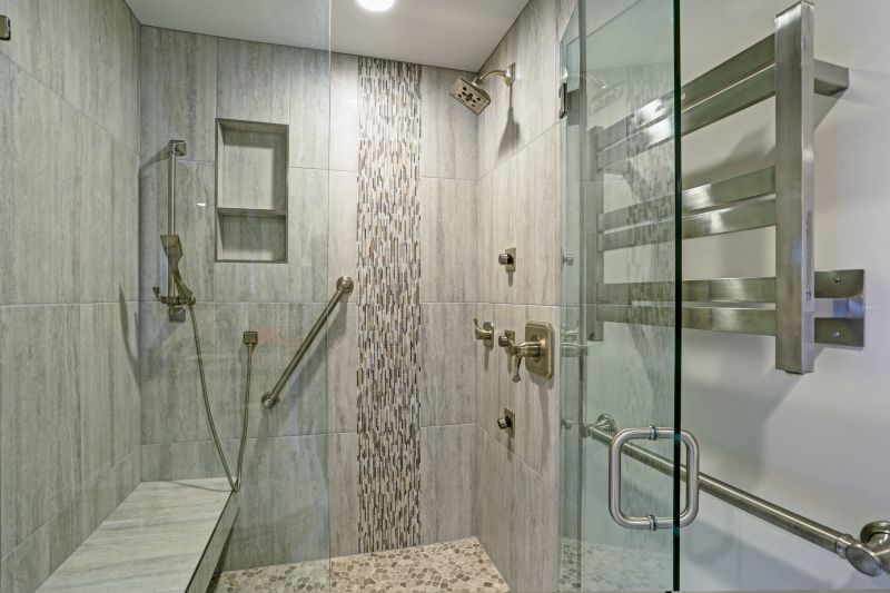 Sleek Minimalist Shower Design