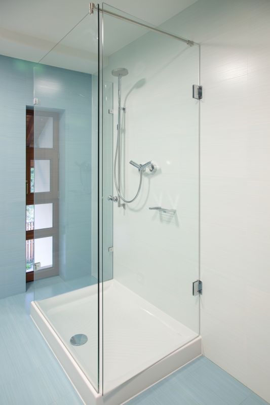 Luxury Shower with Frameless Glass
